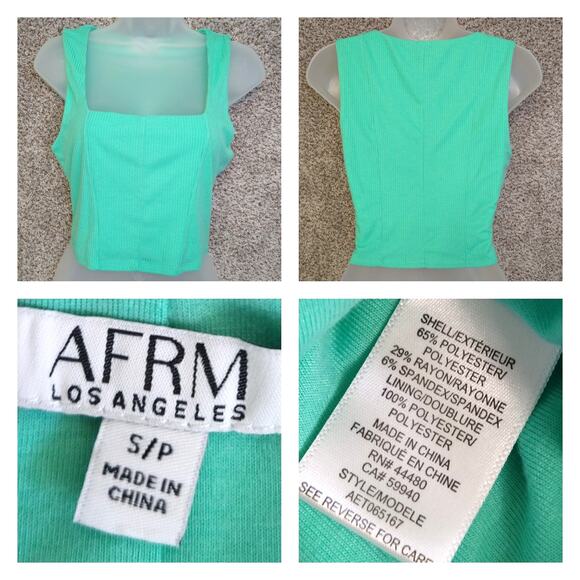 4-Piece Trendy Top & Bodysuit Bundle – Size S – Free People, AFRM, Sanctuary - Picture 5 of 8